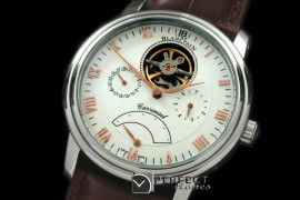 BP10052 Carrousel Tourbillon SS/LE White/R-Gold Asian 2813