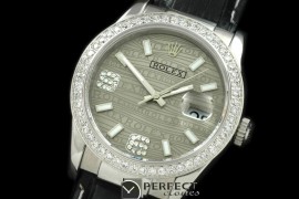RDJMS10167 LE Grey 2008Insignia Dial Diam Bez Lume Stk/Diam Num