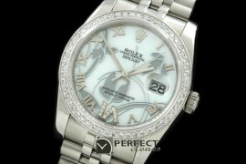 RDJmS06051 2011 Flora Jubilee/Diam SS P-White Swiss Eta 2836-2