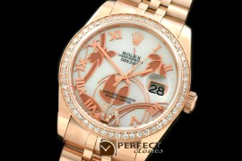 RDJMFR06051 2011 Flora Jubilee/Diam RG P-White Swiss Eta 2836-2