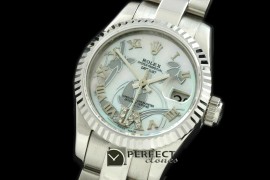 RDJLS06071 2011 Flora Oyster/Fluted SS P-White Swiss Eta 2671-2