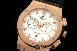 HBFSC10011 Classic Fusion Chrono RG/LE White Jap Quartz
