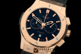 HBFSC10012 Classic Fusion Chrono RG/LE Black Jap Quartz