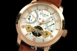 GL01016 Panomatic Calendar Reserve Tourbillon RG/LE White