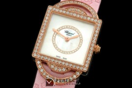 CPCF10006 Classic Femme Ladies RG/ST White Swiss Qtz
