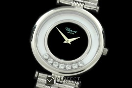 CPHD10002 Happy Sports Diamonds Ladies SS Black/White Swiss Qtz
