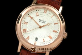 BR00216 Classique Automatic 4972 RG/LE White Asian Eta 2824