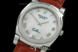 RLC00104 Cellini SS/LE MOP Pink Swiss Quartz