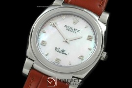 RLC00124 Cellini SS/LE MOP Pink Num Swiss Quartz