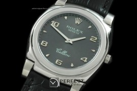 RLC00128 Cellini SS/LE Grey Num Swiss Quartz