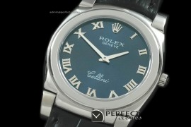 RLC00109 Cellini SS/LE Blue Swiss Quartz
