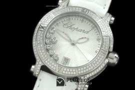 CP00071 Happy Sports Diver Diamonds SS/LE Diam White Swiss Quart