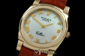 RLC00203 Cellini YG/LE MOP White Swiss Quartz