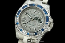 RLGS01008 SS/Diam Anni GMT SS Diam Swiss Eta 2836 GMT Hand Ind