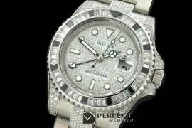 RLGS01017 SS/Diam Anni GMT Diam Swiss Eta 2836 GMT