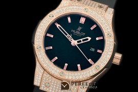 HBFS10223 Classic Fusion RG/RU Diam Case Black Asia 2824
