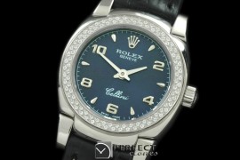 RLCM00129D Ladies Mini Cellini SS/LE Blue Num Swiss Quartz
