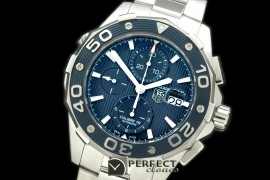 TGAQ00072 Aquaracer 500m Chrono SS/SS Blue A-7750