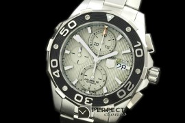 TGAQ00073 Aquaracer 500m Chrono SS/SS Grey A-7750