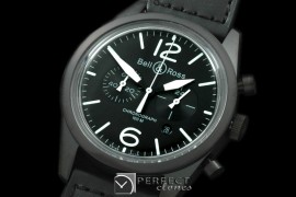 BR126-1011 BR126 Vintage Original Chrono PVD/LE Blk OS20