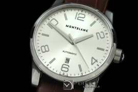 0MB10027 Timewalker Automatic SS/LE White Asian Eta 2836-2