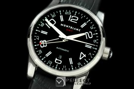 0MB10019 Timewalker GMT SS/LE Black Swiss Eta 2836-2
