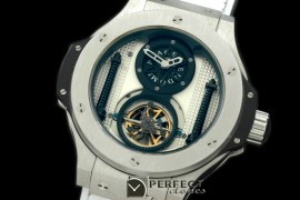 HBT10021 Big Bang Vendome Tourbillon SS/LE White A-2813 Mod