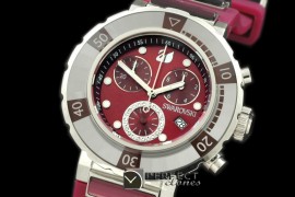 SW10003 Octea Chrono Ladies SS/RU Maroon.OEM Overuns !!!