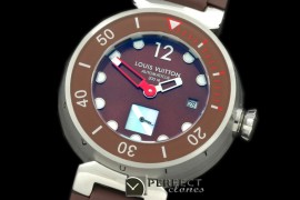 LVD10001 Tambour Men Diving SS/RU Brown Asian 2813 21J