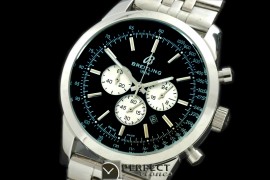 BLT10002S TransOcean Chrono SS/SS Black Jap OS2Qtz