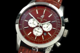 BLT10003L TransOcean Chrono SS/LE Brown Jap OS2Qtz