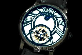 CARDC10066 Ronde de Cartier Tourbillon PVD/LE White Asian 2813