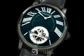 CARDC10062 Ronde de Cartier Tourbillon PVD/LE Black Asian 2813