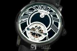 CARDC10067 Ronde de Cartier Tourbillon PVD/LE Black Asian 2813