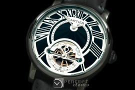 CARDC10067 Ronde de Cartier Tourbillon PVD/LE Black Asian 2813