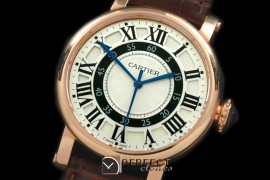 CARDC01006 Ronde De Cartier Automatic RG/LE White Asian 2824