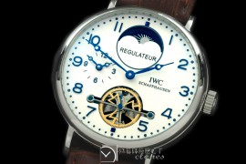 IWPDT10001 Portugese Duo Time Tourbillon SS/LE White Asia 21J