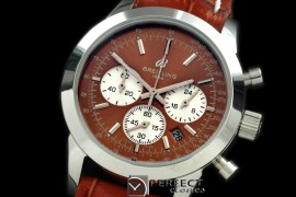 BLTL10003L Ladies TransOcean Chrono SS/LE Brown Jap OS2Qtz