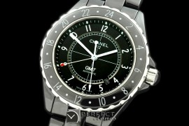 CHA-GMT-102 Oversize J12 GMT White Ceramic Asia Eta 2836