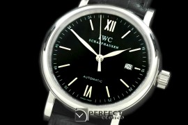 IWPT01022 Portofino Automatic SS/LE Black Asia 2824