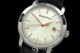 APJA00102 Jules Audemars Classic Auto SS White Eta 2824-2