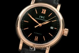 IWPT01027 Portofino Automatic RG/LE Black Asia 2824