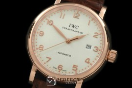 IWPT01036 Portofino Automatic RG/LE White Num Asia 2824