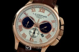 CPLUC10036 LUC Chronograph RG/LE White Asia 2813