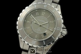 CHA-CM-4003 J12 Chromatic XL TI/CER Grey Asian 2813 21J
