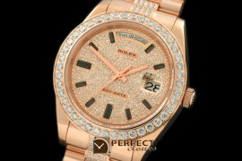 R41DDR90011 RG Pres/Diam Diam Bez Diam/Ruby Dial Swiss Eta 2836