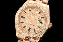 R41DDR90001 RG Pres Diam Bez Diam/Ruby Dial Swiss Eta 2836