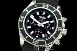 BLSF01023 Superocean Abyss Chrono SS/RU Black/Red Jap OS2Qtz