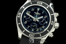 BLSF01026 Superocean Abyss Chrono SS/RU Black/White Jap Num OS20