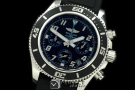 BLSF01027 Superocean Abyss Chrono SS/RU Black/Blue Jap Num OS20